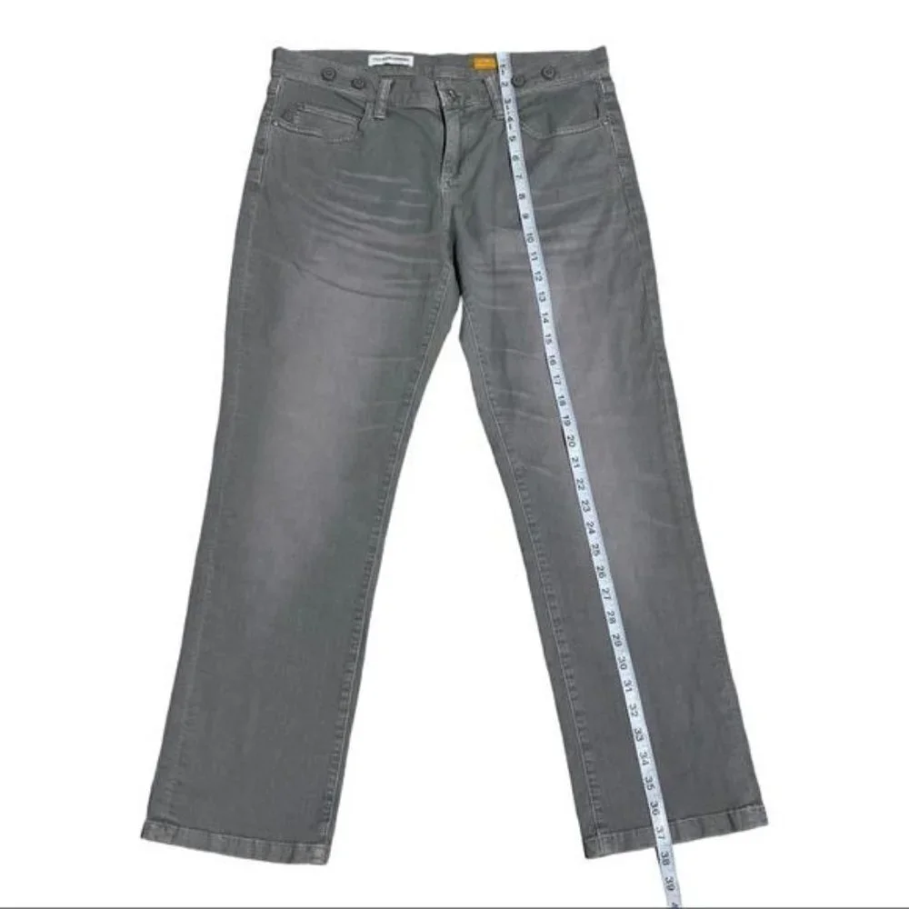 Pilcro and Letterpress Gray Straight Leg‎ Jeans Size 29